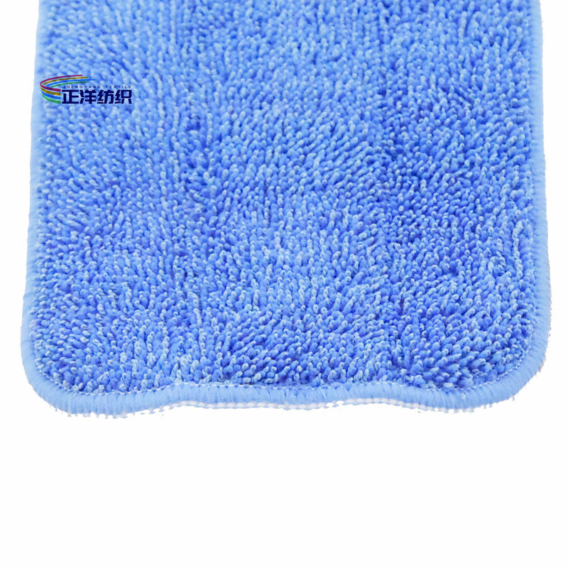 5"X20" Wet Cleaning Mop Blue Twist Pile Floor Cleaning Mop Head