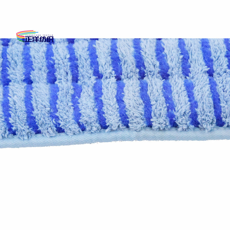 18 Inch Microfiber Dry Mop Blue PP Scrubbing Fiber High Performance Mop Head