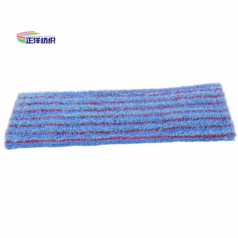 18 Inch Disposable Wet Mop Pads Red PP Scrubbing Fiber Sweeper Wet Refills