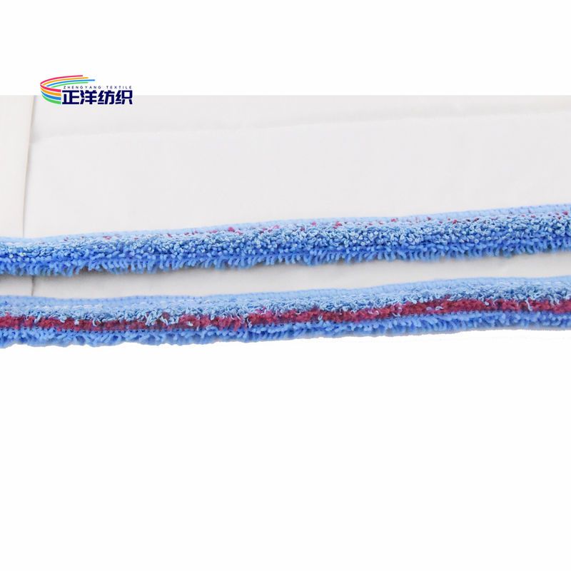18 Inch Disposable Wet Mop Pads Red PP Scrubbing Fiber Sweeper Wet Refills