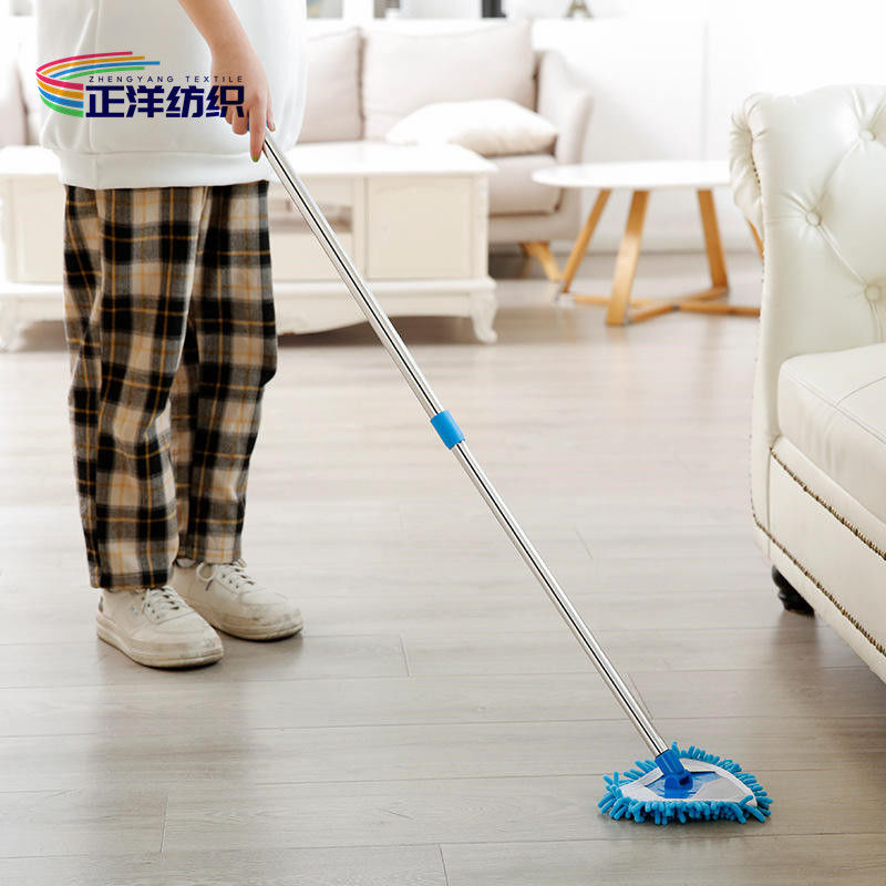 Blue Triangle 55-150cm Microfiber Chenille Mop Telescopic Mop Handle Set