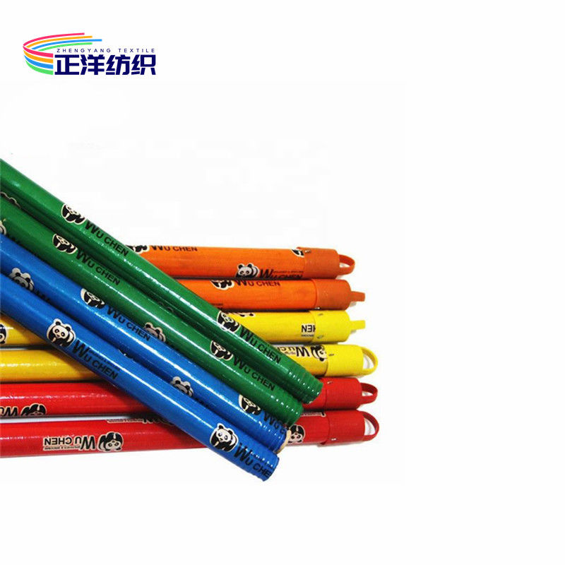 65-150cm Cleaning Mop Handle Natural Painted Plastic Coated Wooden Mop Handle Broom Stick