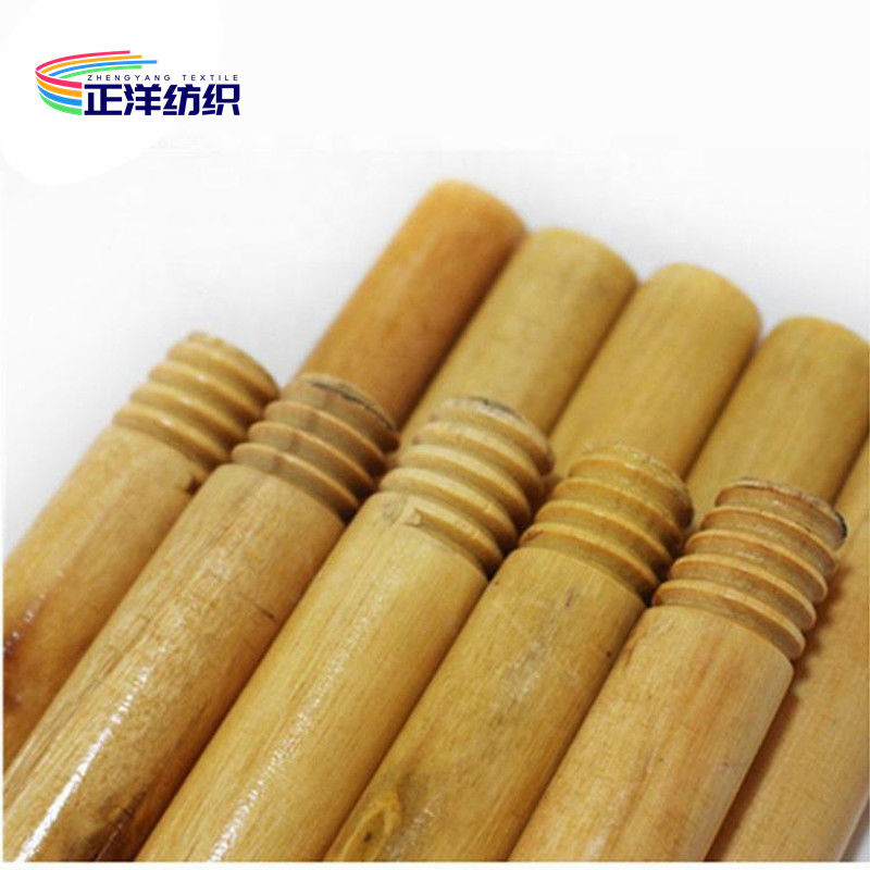 65-150cm Cleaning Mop Handle Natural Painted Plastic Coated Wooden Mop Handle Broom Stick