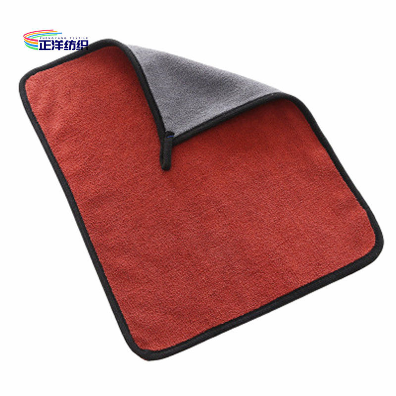 40x30cm Reusable Cleaning Cloth 600gsm Small Size Mixed Color Microfiber Absorbent Cloth