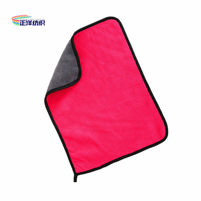 40x30cm Reusable Cleaning Cloth 600gsm Small Size Mixed Color Microfiber Absorbent Cloth