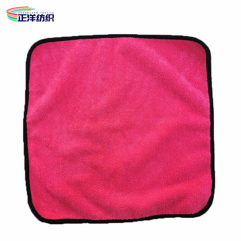 30x30cm Reusable Cleaning Cloth 80% Polyester 20% Polyamide Microfiber Easy Dry Towel