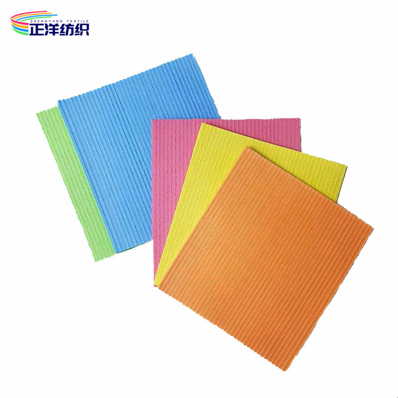 500gsm Absorbent Disposable Dish Cloths 20X18CM Swedish Cellulose Sponges