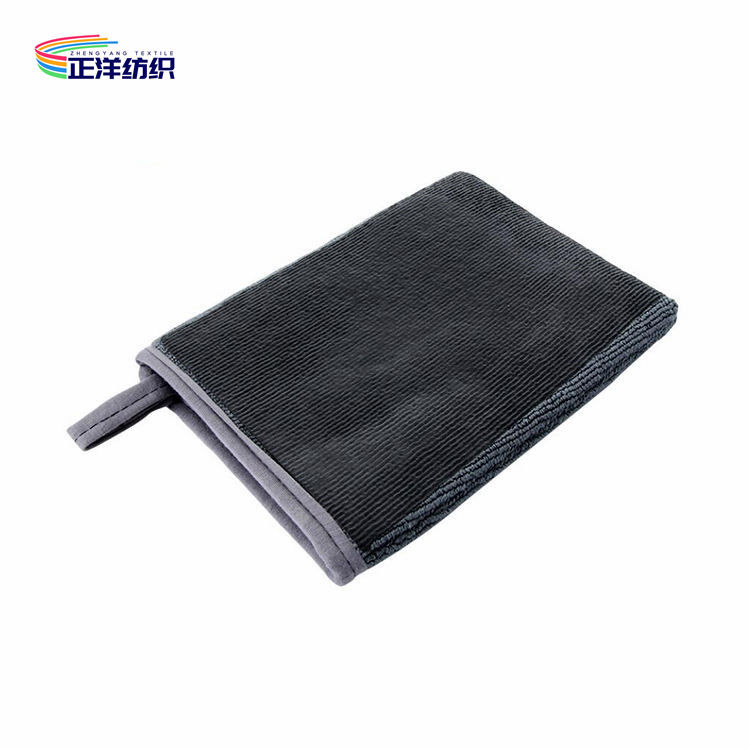 PU Coating Car Detailing Tools 15x20cm Paint Care Clay Bar Microfiber Polish Applicator Pad