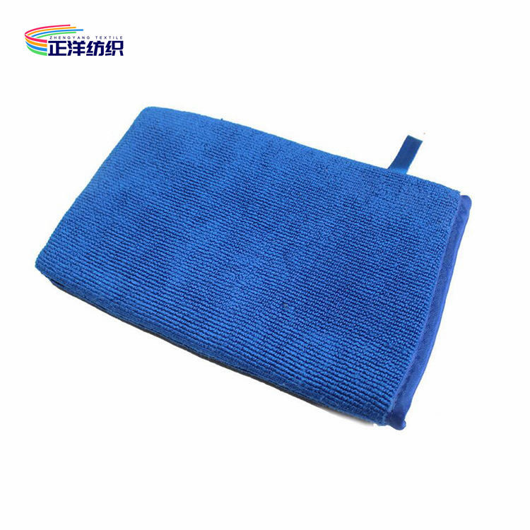 PU Coating Car Detailing Tools 15x20cm Paint Care Clay Bar Microfiber Polish Applicator Pad