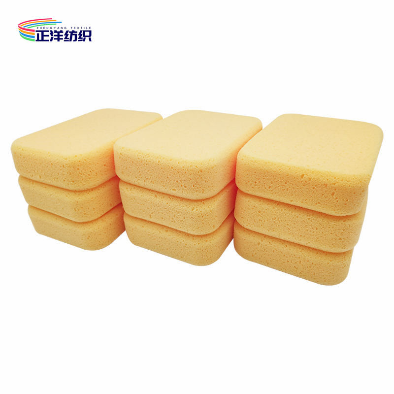 PU Foam Mobile Car Detailing Tools High Quality 19x14x5cm Car Polish Sponge Pad
