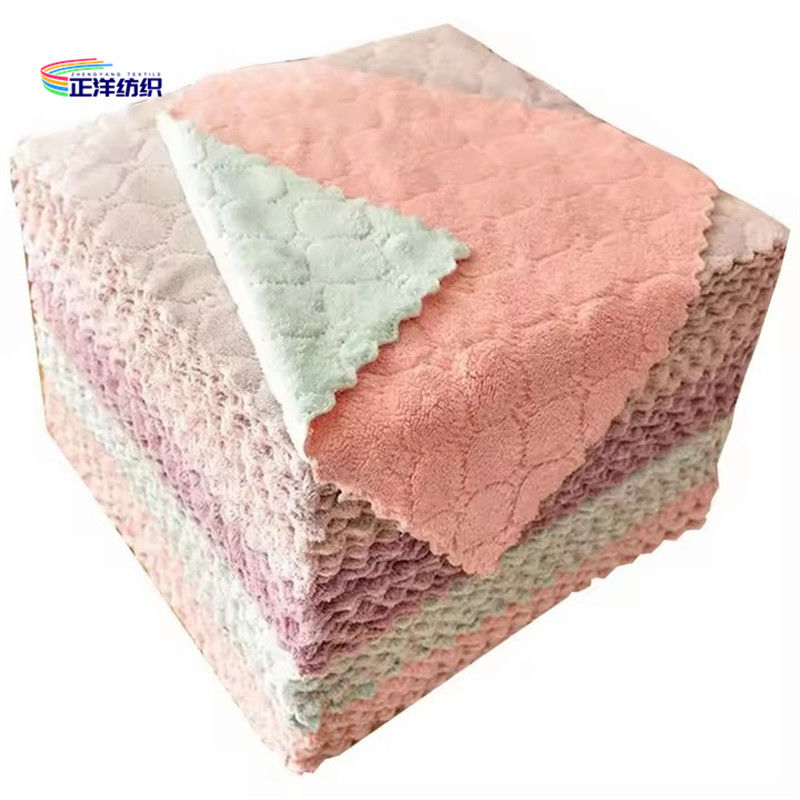 Free House Clean Towel Reusable Microfiber Cloth Multi-Purpose Rags 50PCS Pack Microfiber Towel