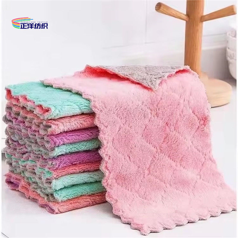 Free House Clean Towel Reusable Microfiber Cloth Multi-Purpose Rags 50PCS Pack Microfiber Towel