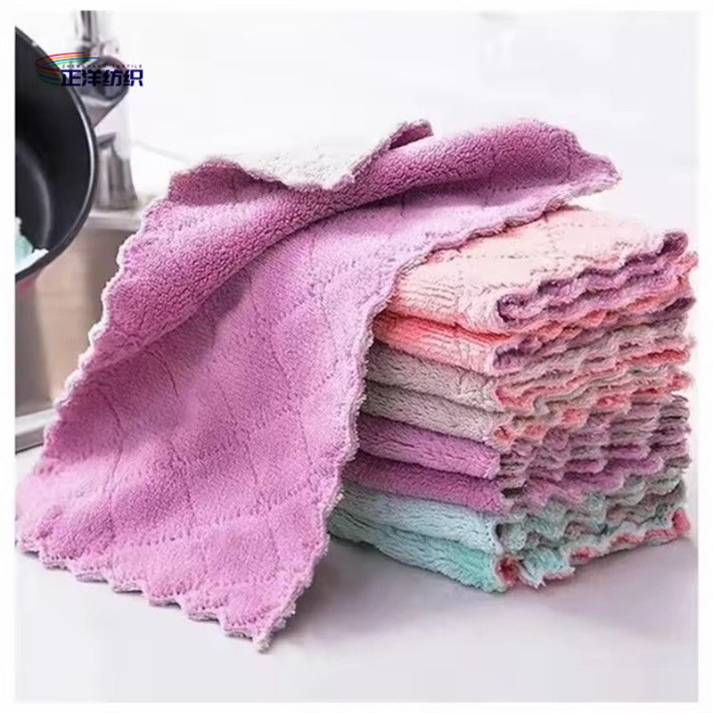 Free House Clean Towel Reusable Microfiber Cloth Multi-Purpose Rags 50PCS Pack Microfiber Towel
